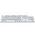 Teclado Office Fortrek K15 Slim USB ABNT2 Branco - Imagem 2