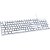 Teclado Office Fortrek K15 Slim USB ABNT2 Branco - Imagem 3