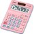 Calculadora de Mesa Casio MX-12B-PKLB 12 Dígitos Rosa/Azul Claro - Imagem 2