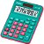 Calculadora de Mesa Casio MX-12B-GNRD 12 Dígitos Rosa/Verde Claro - Imagem 2