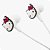Fone de Ouvido Letron Hello Kitty Branco - Imagem 3