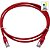 Patch Cord CAT.5E 1,5m Vermelho Nexans - Imagem 1