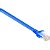 Cabo de Rede Patch Cord Cat5e Fortrek FKCAT5E 2,5m Internet Azul - Imagem 1