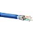 Patch Cord Cat7 2,5m Azul PlusCable - Imagem 3
