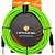 Cabo Para Instrumento Hayonik Player P10 x P10 5m Verde - Imagem 1