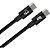 Cabo Tipo C x Tipo C TC60 1 Metro Preto ELG - Imagem 1