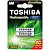 Pilha Recarregável AAA 1,2v 950mAh TNH03GAE (C/2 Pilhas) Toshiba - Imagem 1