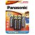 Pilha Alcalina 1,5V AA LR6 (C/6 Pilhas) Panasonic - CAR / 6 - Imagem 1