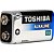 Bateria Alcalina 9V 6LR61GCP (C/1 Bateria) Toshiba - Imagem 5