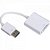 Adaptador Display Portátil Para VGA 15cm ADAP0044 Branco Storm - Imagem 1