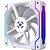 Kit Cooler Fan Wireless Fortrek Twister Unifan Branco - Imagem 4
