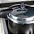 Panela de Pressão 2 em 1 com Tampa de Vidro Temperado e Indução Brinox Pressure Antiaderente Ceramic Life 5,4 L Preto com Conjunto de Potes Inox - Imagem 7