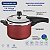 Panela de Pressão 4,5L Tramontina Vancouver 20cm com Revestimento Antiaderente Vermelho - Imagem 2