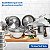 Jogo de Panelas Tramontina Solar em Aço Inox com Jogo de Potes de Inox 5 Peças - Imagem 8