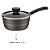 Jogo De Panelas 5 Peças Tramontina Sicília Avelã com Jogo de Utensílios Preto - Imagem 5