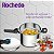Panela De Pressão Rochedo 6L Inox Trendy Indução Fechamento Externo com Jogo de Potes em Aço Inox - Imagem 8