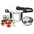 Panela De Pressão Rochedo 6L Inox Trendy Indução Fechamento Externo com Jogo de Potes em Aço Inox - Imagem 1