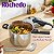 Panela De Pressão Inox Rochedo 4L Secure Trendy Indução Fechamento Externo com Concha em Aço Inox 2 Peças - Imagem 7