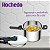 Panela De Pressão 22cm Aço Inox Secure Trendy com Indução e Fechamento Externo Rochedo 6L - Imagem 8