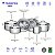 Jogo de Panelas Indução Tramontina Solar em Aço Inox com Utensílios em Inox 3 Peças - Imagem 2