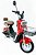 Scooter Elétrica PACIFIC DF-U9 350W 48V Vermelho - Imagem 3