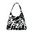 Bolsa Mucca Preta e Branca - Imagem 3
