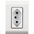 Tramontina LizFlex Caixa Sobrepor 1 Tomada 2P+T 20A 250V Branca - Imagem 3