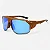Óculos de Sol Esportivo Cobre Lente Espelhada Azul - Imagem 4