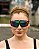 Óculos de Sol Esportivo Preto Lentes Verde/Roxo - Imagem 2