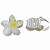 Presilha Flor Para Cabelo 8cm - Imagem 4
