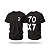 Camiseta 70x7 preta - Imagem 1