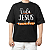 Camiseta Vida com Jesus - Preta - Imagem 1