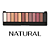 Paleta de Sombras Natural & Smokey Uni Makeup – Cores Neutras e Intensas - Imagem 3