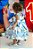 Vestido Festa Foral Azul Rosa Bebe - VESTIDO MARIA FLOR - Imagem 5