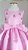 VESTIDO FESTA INFANTIL ROSA CHICLETE - Imagem 3