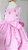VESTIDO FESTA INFANTIL ROSA CHICLETE - Imagem 10