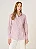 CAMISA DUDALINA MANGA LONGA SLIM FIT LISTRADA ROSA CLARO - Imagem 3