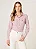 CAMISA DUDALINA MANGA LONGA SLIM FIT LISTRADA ROSA CLARO - Imagem 1