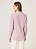 CAMISA DUDALINA MANGA LONGA SLIM FIT LISTRADA ROSA CLARO - Imagem 4