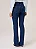 CALÇA JEANS BOOTCUT DUDALINA BOTTONS LONGOS AZUL ESCURO - Imagem 5
