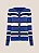 CARDIGAN TRICOT LINA DUDALINA FEMININA AZUL LISTRADO - Imagem 5