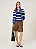 CARDIGAN TRICOT LINA DUDALINA FEMININA AZUL LISTRADO - Imagem 2