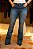 CALÇA JEANS FLARE RAQUEL FEMININA DUDALINA AZUL MÉDIO - Imagem 1