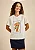 TSHIRT MALHA MOB COM ESTAMPA DE ONÇA E APLICAÇÃO DE TASSEL - Imagem 1