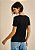 TSHIRT BÁSICA MOB MANGA CURTA E DECOTE EM V FEMININA - Imagem 3