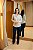 CAMISA DUDALINA MANGA LONGA SLIM FIT FEMININA AZUL MÉDIO - Imagem 8