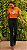 CALÇA JEANS OSMOZE PK HOT FLARE FEMININA PRETA 551 - Imagem 1