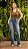 CALÇA JEANS OSMOZE HOT BOOTCUT FEMININA AZUL MÉDIO 725 - Imagem 1