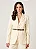 BLAZER DUDALINA SLIM FIT FEMININO ALFAIATARIA OFF WHITE - Imagem 1