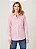 CAMISA DUDALINA MANGA LONGA SLIM FIT LISTRADA ROSA CLARO - Imagem 2